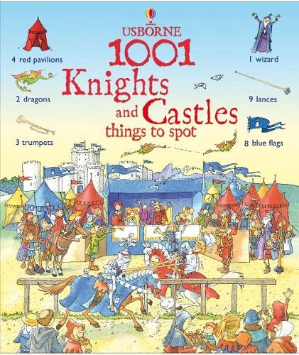 Imagen de archivo de 1001 Knights and Castle Things to Spot (Usborne 1001 Things to Spot) a la venta por AwesomeBooks