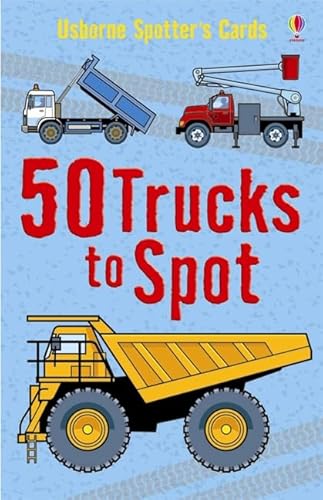 Stock image for 50 Trucks to Spot (Usborne Spotter's Cards) for sale by WorldofBooks