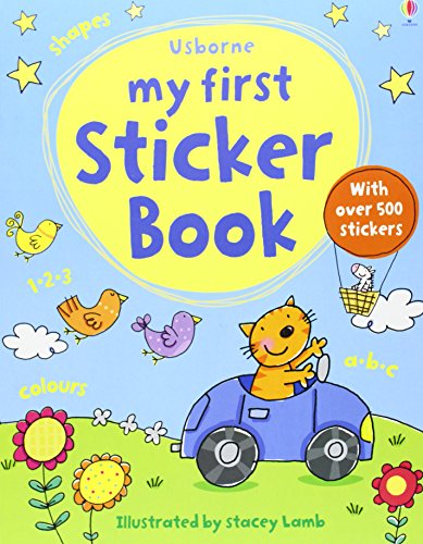 Stock image for My First Sticker Book (Usborne First Sticker Books) for sale by WorldofBooks