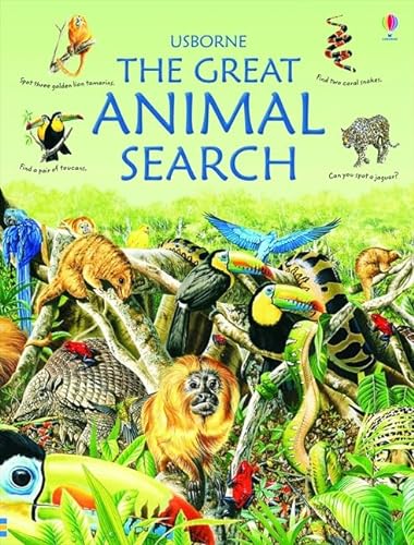 Beispielbild fr The Great Animal Search (Usborne Great Searches) zum Verkauf von WorldofBooks