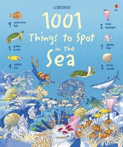 9781409508595: 1001 Things to Spot in the Sea (Usborne 1001 Things to Spot)