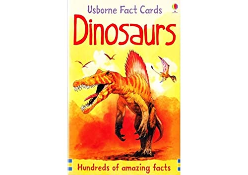 Beispielbild fr Dinosaurs (Usborne Fact Cards) zum Verkauf von WorldofBooks
