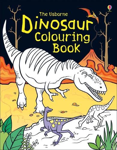 Beispielbild fr Dinosaur Colouring Book (Usborne Colouring Books) (Colouring and Activity Books) zum Verkauf von WorldofBooks
