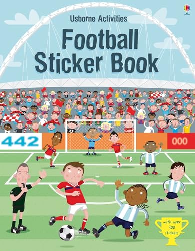 Beispielbild fr Football Sticker Book (Usborne Activities) (Sticker Books) zum Verkauf von WorldofBooks