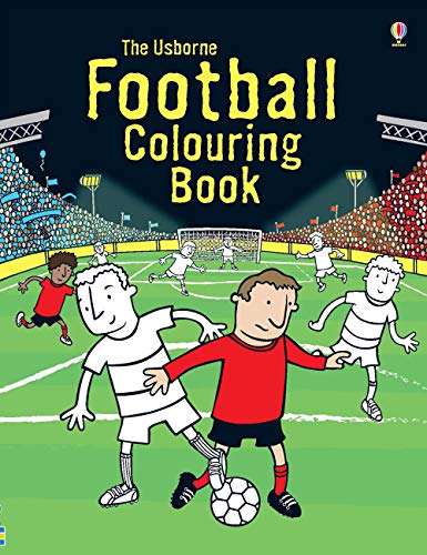 Beispielbild fr Football (Usborne Colouring Books) zum Verkauf von AwesomeBooks