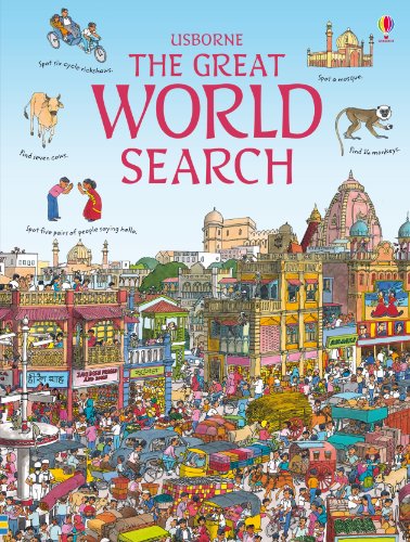 Beispielbild fr Great World Search (Usborne Great Searches) zum Verkauf von WorldofBooks