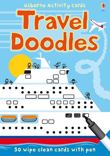 9781409516835: Travel Doodles (Usborne Activity Cards) (Doodle Cards)