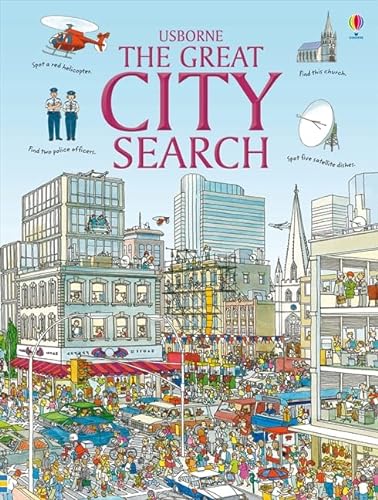 Beispielbild fr Great City Search (Usborne Great Searches) zum Verkauf von WorldofBooks