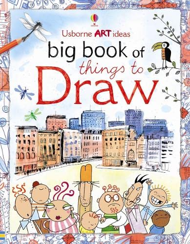 Beispielbild fr Usborne Big Book of Things to Draw (Art Ideas) (Usborne Art Ideas) zum Verkauf von WorldofBooks