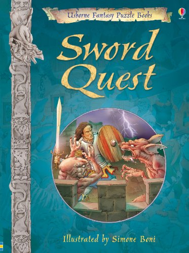 Stock image for Sword Quest (Usborne Fantasy Puzzle Books) for sale by WorldofBooks