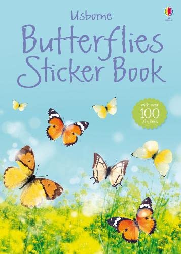 Stock image for Butterflies Sticker Book (Usborne Nature Sticker Books) (Internet Linked Reference) for sale by AwesomeBooks