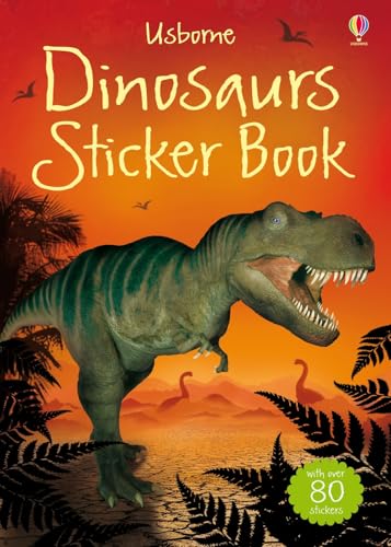 Beispielbild fr Dinosaurs Sticker Book (Usborne Sticker Books) (Spotter's Sticker Books) zum Verkauf von WorldofBooks