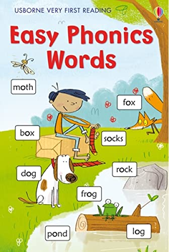 Stock image for Easy Phonic Words (Usborne Very First Reading) (1.0 Very First Reading) for sale by AwesomeBooks