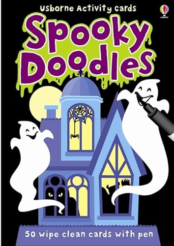 Beispielbild fr Spooky Doodles (Usborne Activity Cards) (Doodle Cards) zum Verkauf von WorldofBooks