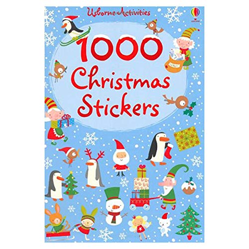 Imagen de archivo de 1000 Christmas Stickers (Usborne Sticker Books) (1000 Stickers) a la venta por WorldofBooks