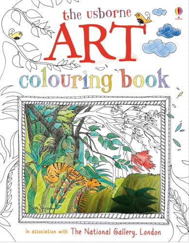 Beispielbild fr Art Colouring Book (Usborne Colouring Books) zum Verkauf von WorldofBooks