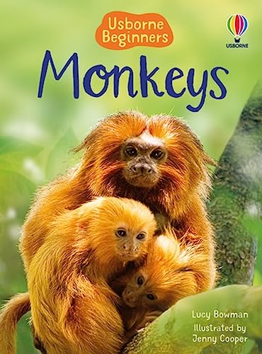 Beispielbild fr Monkeys (Usborne Beginners) zum Verkauf von WorldofBooks