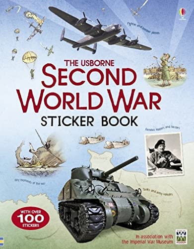 Stock image for Second World War Sticker Book (Sticker Books) for sale by The Shakespeare Hospice