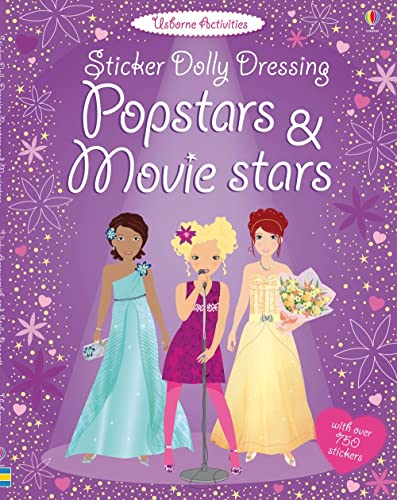 Beispielbild fr Sticker Dolly Dressing: Popstars and Movie Stars (Usborne Sticker Dolly Dressing): 1 zum Verkauf von WorldofBooks