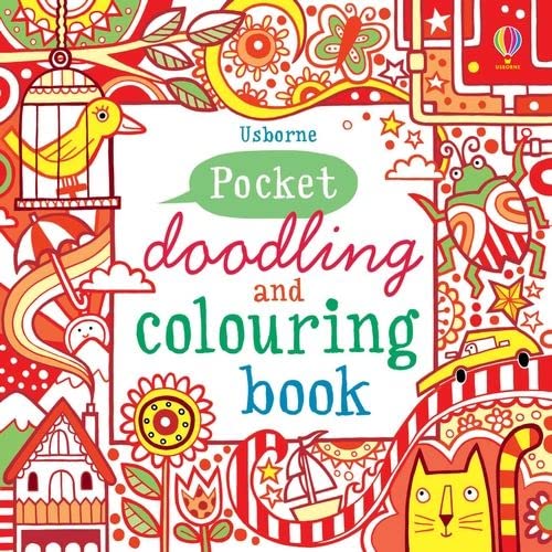 Imagen de archivo de Pocket Doodling and Colouring Book: Red Book (Usborne Art Ideas) (Usborne Drawing, Doodling and Colouring) a la venta por AwesomeBooks