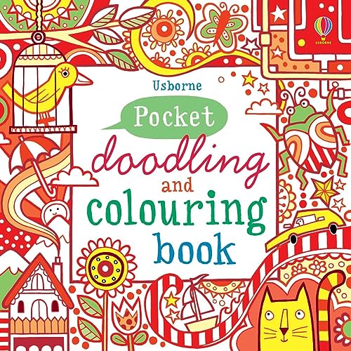Stock image for Pocket Doodling and Colouring Book: Red Book (Usborne Art Ideas) for sale by Goldstone Books