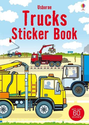 Stock image for Trucks Sticker Book (Usborne Spotter's Sticker Guides) for sale by AwesomeBooks