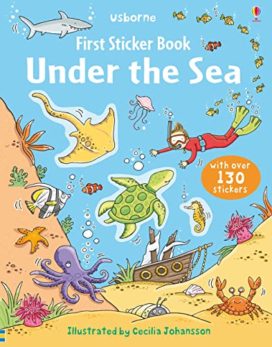 9781409524472: Under the Sea (First Sticker Book) (Usborne First Sticker Books): 1