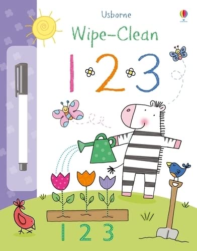 Stock image for 123 (Usborne Wipe Clean Books) for sale by WorldofBooks