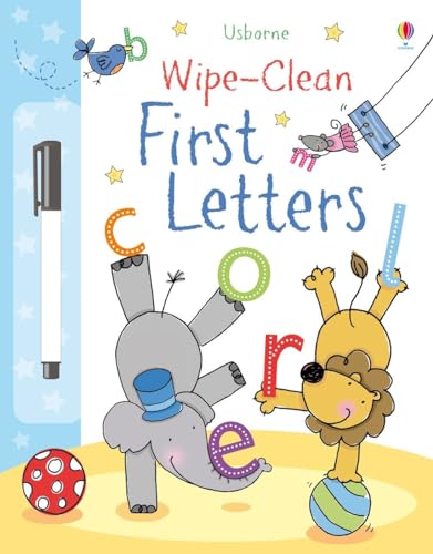 9781409524502: Wipe-Clean First Letters (Wipe-Clean Books)