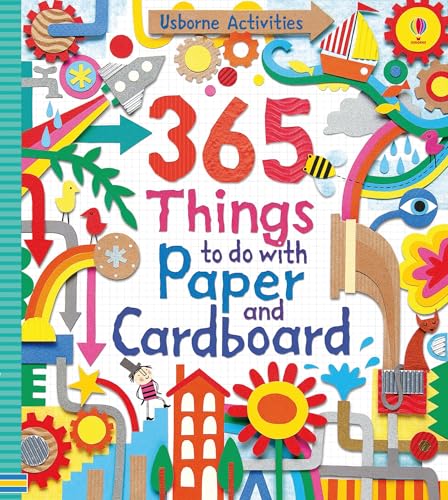 Imagen de archivo de 365 Things to Do with Paper and Cardboard (Usborne Activity Books) a la venta por AwesomeBooks