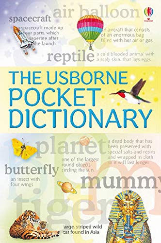 9781409526865: The Usborne pocket dictionary. Ediz. illustrata