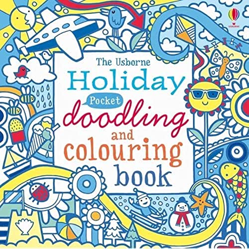 Imagen de archivo de Holiday Pocket Doodling and Colouring Book a la venta por Better World Books Ltd