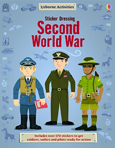 Beispielbild fr Second World War (Usborne Sticker Dressing) zum Verkauf von WorldofBooks