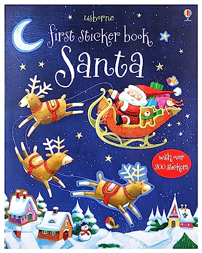 9781409534921: First Sticker Book Santa