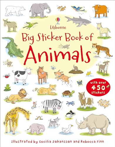 Stock image for Big Sticker Book of Animals for sale by Zoom Books Company