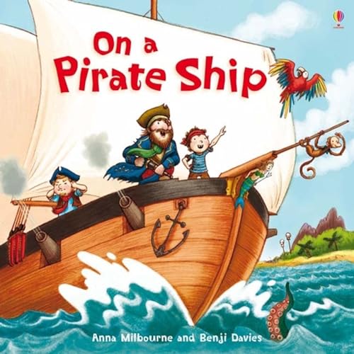 Stock image for On a Pirate Ship (Usborne Picture Books) for sale by AwesomeBooks