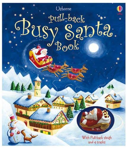 9781409536574: Pull-back Busy Santa Book (Pull-back books)