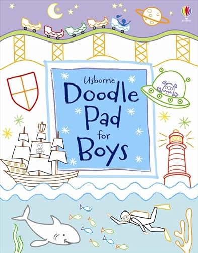 Stock image for Doodle Pad for Boys (Usborne Activity Pads) (Tear-off Pads) for sale by AwesomeBooks
