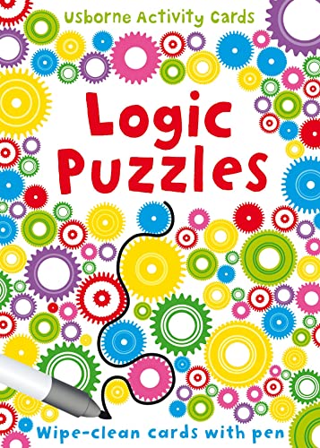 Stock image for Logic Puzzles (Usborne Puzzle Cards) (Puzzle Cards + Pen) for sale by WorldofBooks