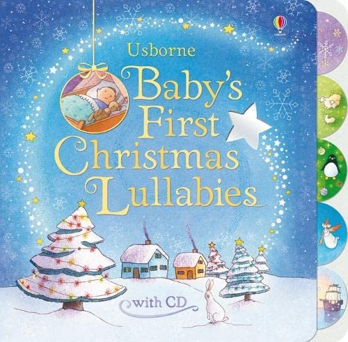 Imagen de archivo de Baby's First Christmas Lullabies with CD (Baby Board Books) a la venta por WorldofBooks