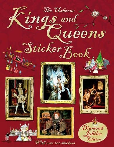 Beispielbild fr Kings and Queens Sticker Book (Usborne Sticker Books) zum Verkauf von WorldofBooks