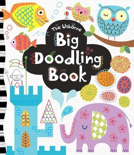Beispielbild fr Big Doodling Book (Usborne Drawing, Doodling and Colouring) zum Verkauf von WorldofBooks