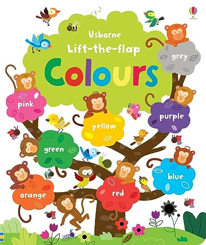 Beispielbild fr Lift the Flap Colours Book (Usborne Lift-the-Flap-Books) zum Verkauf von AwesomeBooks