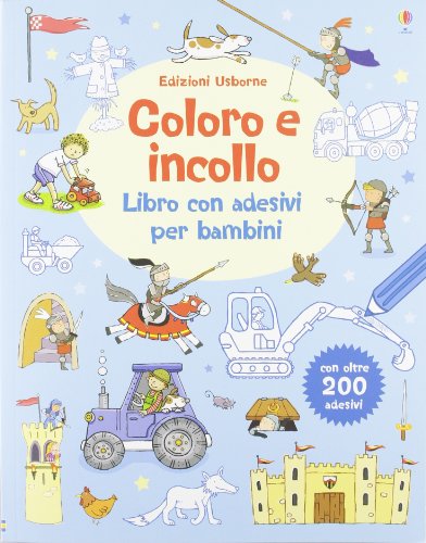 Coloro e incollo. Libro con adesivi per bambini (9781409542964) by Sam Taplin