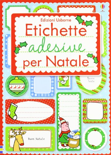 Stock image for Etichette adesive per Natale. Ediz. illustrata Barber, Lizzie and Russell, R. for sale by Librisline