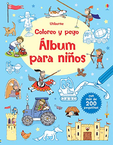 Beispielbild fr lbum para nios. Coloreo y pego zum Verkauf von Better World Books