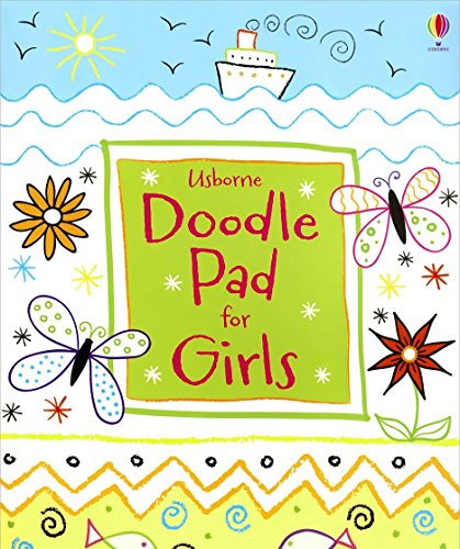 Beispielbild fr Usborne Doodle Pad for Girls (Usborne Activity Pads) (Doodle Pads) zum Verkauf von WorldofBooks