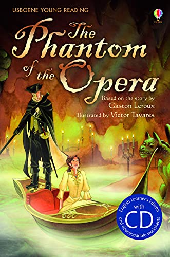 Beispielbild fr The Phantom of the Opera: Usborne English (Usborne English Learners' Editions): 1 (Young Reading Series 2) zum Verkauf von WorldofBooks