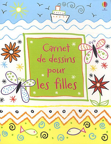 Stock image for Carnet de dessins pour les filles for sale by medimops