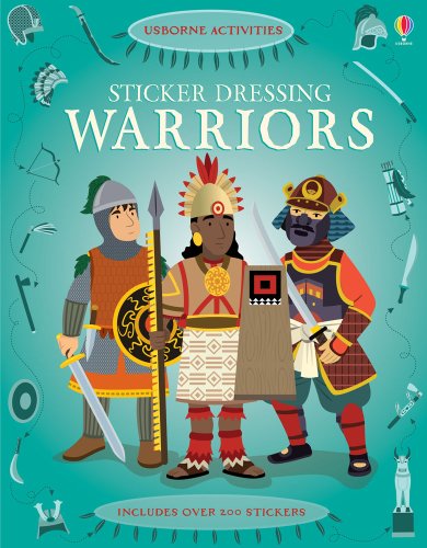 Beispielbild fr Sticker Dressing: Warriors (Usborne Sticker Dolly Dressing) zum Verkauf von WorldofBooks